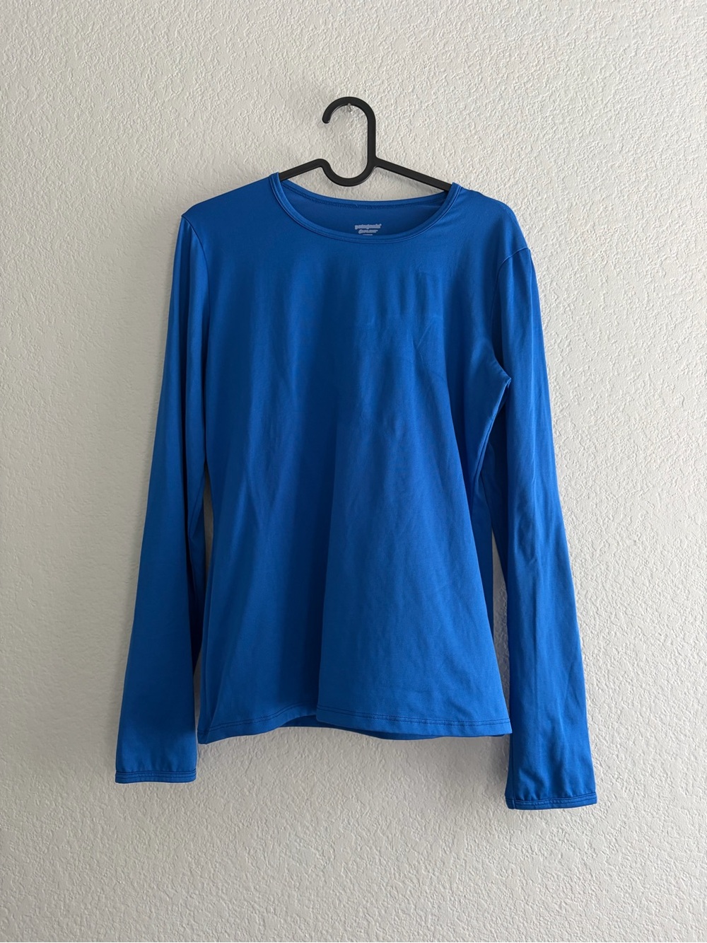 Patagonia Bright Blue Dri-fit Long-Sleeve Tee